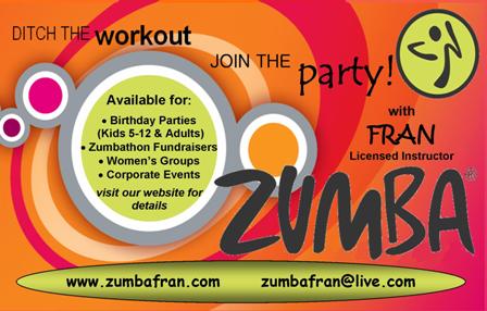 Zumba+Instructor+Business+Cards Zumba Business Card http://www.zumbafran.com/Marketing-Price-Page.html